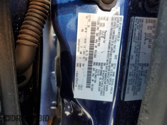 2016 Ford C-Max SEL z VIN 1FADP5CU4GL115563, wystawiony jako Copart lot #54439945 z przebiegiem 119 896 mil mil oraz Szkoda całkowita • Salvage title. Historia ofert i sprzedaży dostępna na DreamBid. Obrazek 14.