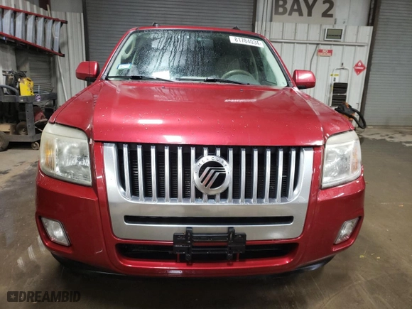 2009 Mercury Mariner Premier with VIN 4M2CU87G09KJ06396, listed as a Copart auction lot 81784034 with 95,923 mi miles and Salvage Title. Bid and sale history available at carsss.com. Image 5.
