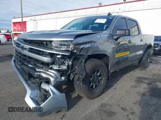 2023 Chevrolet Silverado 1500 RST with VIN 1GCUDEE80PZ186386, listed as a IAAI auction lot 41155640 with 23,442 mi miles. Bid and sale history available at carsss.com. Image 6.