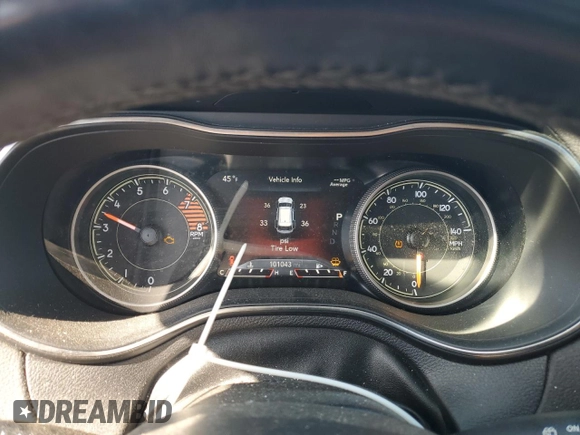 2019 Jeep Cherokee Trailhawk with VIN 1C4PJMBX2KD147090, listed as a Copart auction lot 52435815 with 101,043 mi miles and Salvage Title. Bid and sale history available at DreamBid. Image 9.