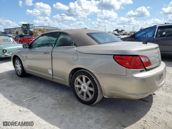 2009 Chrysler Sebring Touring with VIN 1C3LC55D19N568551, listed as a Copart auction lot 77804644 with 0 mi miles and Salvage Title. Bid and sale history available at carsss.com. Image 2.