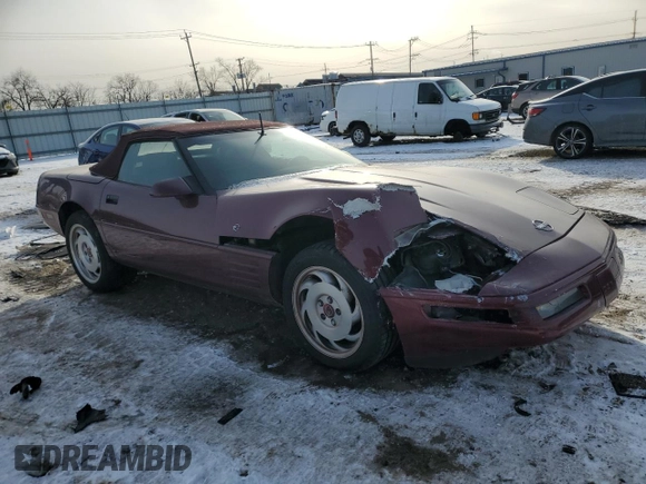1993 Chevrolet Corvette z VIN 1G1YY33P8P5117336, wystawiony jako Copart lot #45344195 z przebiegiem 76 741 mil mil oraz Szkoda całkowita • Salvage title. Historia ofert i sprzedaży dostępna na DreamBid. Obrazek 4.