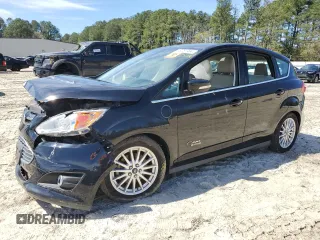 2016 Ford C-Max Energi SEL with VIN 1FADP5CU3GL100519, listed as a Copart auction lot 49751984 with 61,778 mi miles and Salvage Title. Bid and sale history available at carsss.com. Image 1.