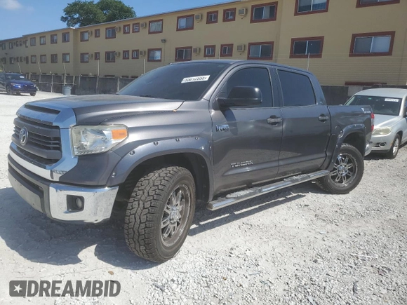 2014 Toyota Tundra SR5 z VIN 5TFDW5F19EX376160, wystawiony jako Copart lot #55012555 z przebiegiem 166 708 mil mil oraz Nie do naprawy • Non repairable. Historia ofert i sprzedaży dostępna na DreamBid. Obrazek 1.