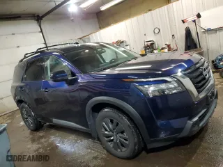 2024 Nissan Pathfinder Rock Creek with VIN 5N1DR3BD9RC261983, listed as a Copart auction lot 83951004 with 8,555 mi miles and Salvage Title. Bid and sale history available at carsss.com. Image 4.
