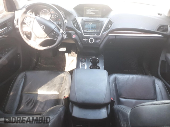 2016 Acura MDX with VIN 5FRYD4H29GB040916, listed as a Copart auction lot 43081035 with 85,255 mi miles and Salvage Title. Bid and sale history available at carsss.com. Image 8.