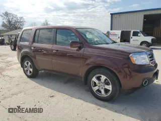 2013 Honda Pilot EX-L with VIN 5FNYF4H5XDB024483, listed as a Copart auction lot 48504835 with 214,652 mi miles and Salvage Title. Bid and sale history available at carsss.com. Image 4.