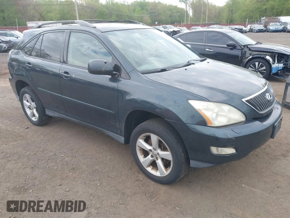 2006 Lexus RX 330 with VIN 2T2HA31U56C090677, listed as a IAAI auction lot 42182540 with 216,676 mi miles. Bid and sale history available at carsss.com. Image 1.