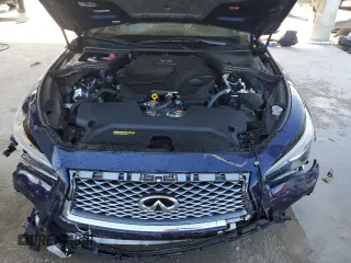 2021 Infiniti Q50 Sensory with VIN JN1EV7CP0MM703236, listed as a Copart auction lot 41563465 with 70,474 mi miles and Salvage Title. Bid and sale history available at DreamBid. Image 11.
