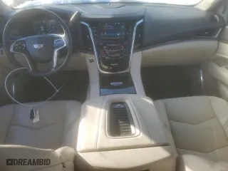 2020 Cadillac Escalade Premium Luxury with VIN 1GYS4CKJ3LR205116, listed as a Copart auction lot 87861635 with 90,708 mi miles and Salvage Title. Bid and sale history available at carsss.com. Image 8.