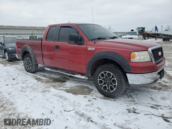 2007 Ford F-150 XL with VIN 1FTPX12V87FA40486, listed as a Copart auction lot 45960395 with 147,974 mi miles and Salvage title. Bid and sale history available at DreamBid. Image 4.