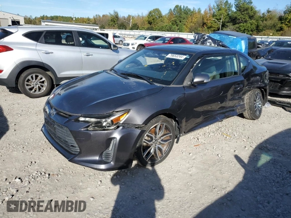 2016 Scion tC with VIN JTKJF5C71GJ024328, listed as a Copart auction lot 79653244 with 0 mi miles and Salvage Title. Bid and sale history available at carsss.com. Image 1.