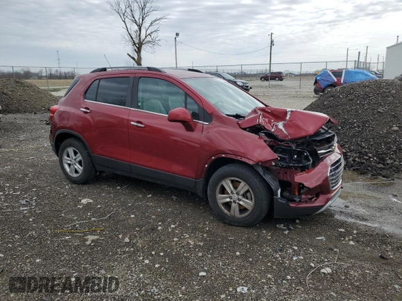 2020 Chevrolet Trax LT z VIN 3GNCJLSB9LL112868, wystawiony jako Copart lot #51441645 z przebiegiem 38 502 mil mil oraz Szkody całkowita. Historia ofert i sprzedaży dostępna na DreamBid. Obrazek 4.