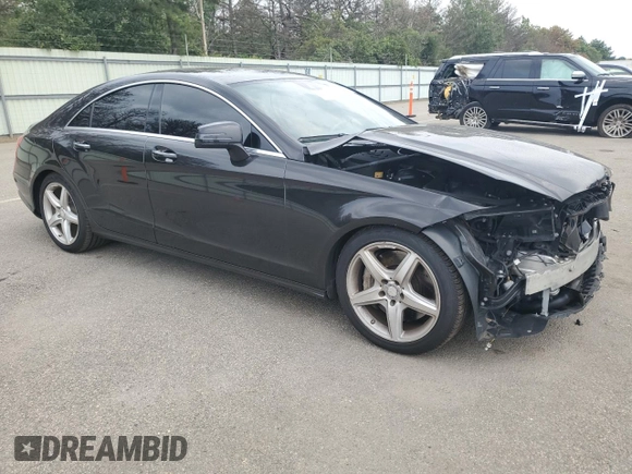 2014 Mercedes-Benz CLS-Class CLS 550 with VIN WDDLJ9BB1EA112195, listed as a Copart auction lot 63684574 with 87,251 mi miles and Salvage Title. Bid and sale history available at carsss.com. Image 4.
