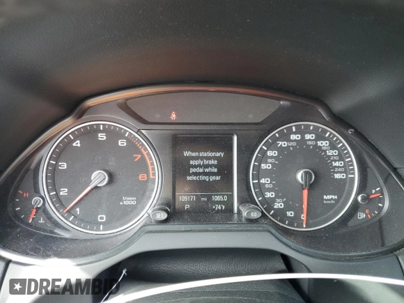 2016 Audi Q5 Premium with VIN WA1C2AFP1GA113360, listed as a Copart auction lot 56356715 with 109,171 mi miles and Salvage title. Bid and sale history available at DreamBid. Image 9.