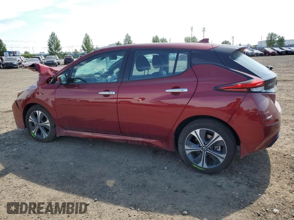2022 Nissan LEAF SV Plus with VIN 1N4BZ1CV7NC555289, listed as a Copart auction lot 61406764 with 12,658 mi miles and Clean Title. Bid and sale history available at DreamBid. Image 2.