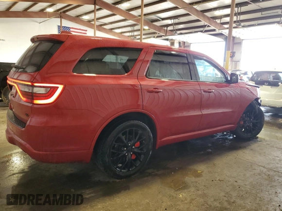 2015 Dodge Durango R/T z VIN 1C4SDJCT3FC908314, wystawiony jako Copart lot #60619515 z przebiegiem 105 023 mil mil oraz Szkoda całkowita • Salvage title. Historia ofert i sprzedaży dostępna na DreamBid. Obrazek 3.