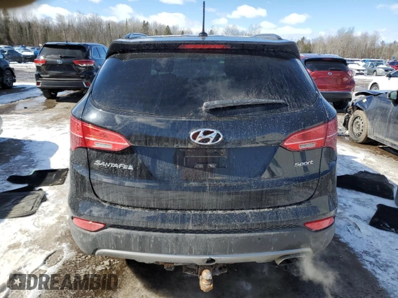 2013 Hyundai Santa Fe Sport z VIN 5XYZU3LBXDG027071, wystawiony jako Copart lot #48201715 z przebiegiem 175 806 mil mil oraz Szkoda całkowita • Salvage title. Historia ofert i sprzedaży dostępna na DreamBid. Obrazek 6.