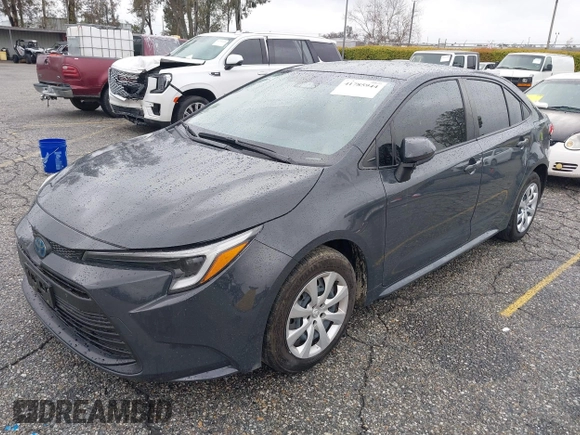 2023 Toyota Corolla Hybrid LE with VIN JTDBCMFE3P3020309, listed as a IAAI auction lot 41785944 with 19,617 mi miles. Bid and sale history available at carsss.com. Image 2.