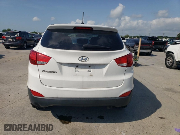 2015 Hyundai Tucson GLS with VIN KM8JT3AF2FU982417, listed as a Copart auction lot 54242845 with 174,911 mi miles and Salvage Title. Bid and sale history available at DreamBid. Image 6.
