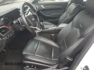 2016 Cadillac CTS V-Sport RWD with VIN 1G6AU5S88G0105245, listed as a Copart auction lot 49976395 with 69,095 mi miles and Salvage Title. Bid and sale history available at DreamBid. Image 7.