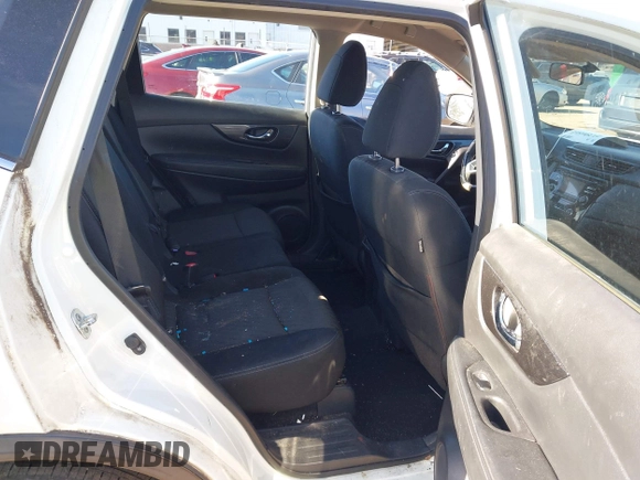 2017 Nissan Rogue SV with VIN KNMAT2MT9HP560033, listed as a IAAI auction lot 41396661 with 200,717 mi miles. Bid and sale history available at carsss.com. Image 8.