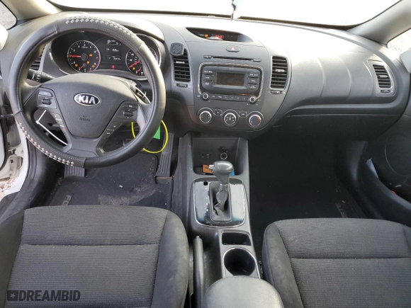 2017 Kia Forte LX with VIN 3KPFK4A70HE113747, listed as a Copart auction lot 86113054 with 122,875 mi miles and Salvage Title. Bid and sale history available at carsss.com. Image 8.