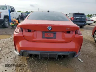 2022 BMW M4 with VIN WBS53AZ06NCK14897, listed as a Copart auction lot 58431015 with Not provided miles and Salvage title. Bid and sale history available at DreamBid. Image 6.