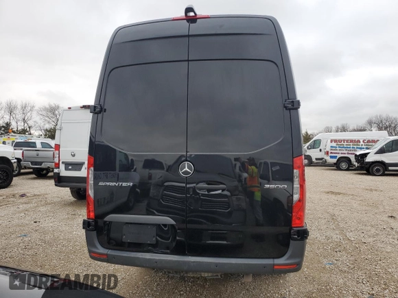 2022 Mercedes-Benz Sprinter with VIN W1Y5ECHY8NT114347, listed as a Copart auction lot 45167685 with 71,625 mi miles and Salvage Title. Bid and sale history available at DreamBid. Image 6.