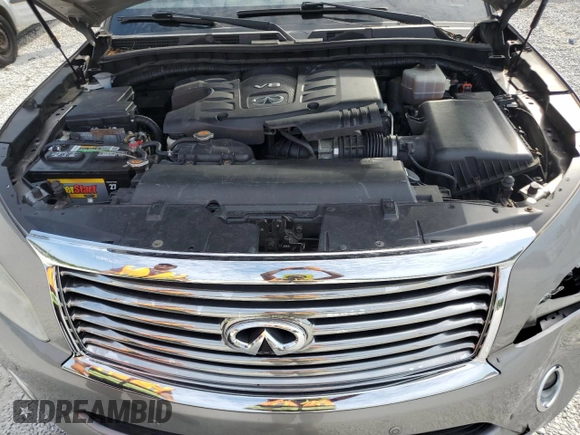 2014 Infiniti QX80 with VIN JN8AZ2NC3E9352666, listed as a Copart auction lot 63669415 with Not provided miles and Clean title. Bid and sale history available at DreamBid. Image 12.