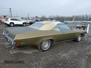 1972 Oldsmobile 88 z VIN 3N67U2M533910, wystawiony jako Copart lot #51184465 z przebiegiem 58 260 mil mil oraz Czysty tytuł • Clean title. Historia ofert i sprzedaży dostępna na DreamBid. Obrazek 3.
