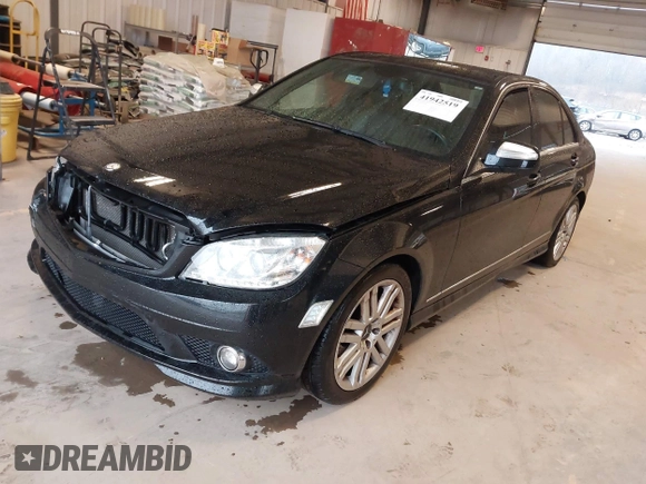 2008 Mercedes-Benz C-Class 3.0L Sport with VIN WDDGF81X78F064994, listed as a IAAI auction lot 41942519 with 125,166 mi miles. Bid and sale history available at carsss.com. Image 18.