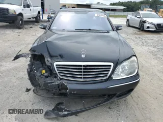 2006 Mercedes-Benz S 430 with VIN WDBNG83J96A475720, listed as a Copart auction lot 73059034 with 131,070 mi miles and Salvage Title. Bid and sale history available at carsss.com. Image 5.