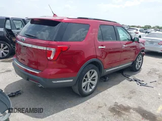 2018 Ford Explorer Limited z VIN 1FM5K7F82JGA46892, wystawiony jako IAAI lot #42619700 z przebiegiem 98 047 mil mil oraz . Historia ofert i sprzedaży dostępna na DreamBid. Obrazek 4.
