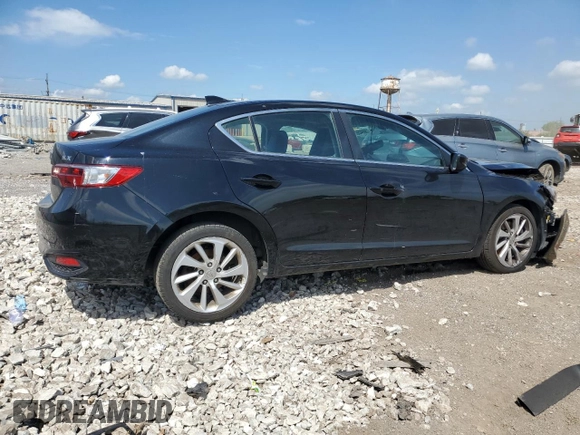 2018 Acura ILX Premium with VIN 19UDE2F72JA008455, listed as a Copart auction lot 56945665 with Not provided miles and Salvage title. Bid and sale history available at DreamBid. Image 3.