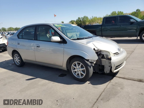 2003 Toyota Prius with VIN JT2BK18U430082733, listed as a Copart auction lot 71598584 with 141,599 mi miles and Salvage Title. Bid and sale history available at carsss.com. Image 4.