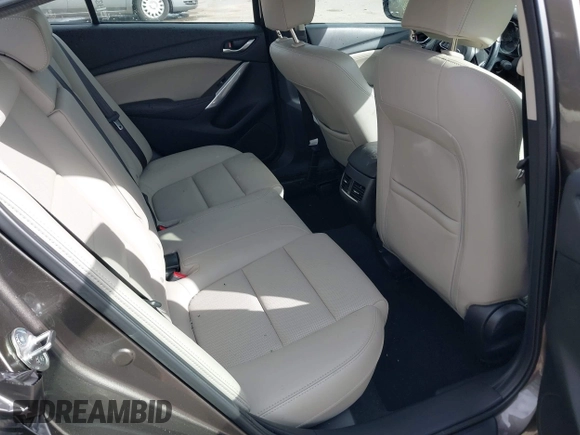 2017 Mazda Mazda6 Touring with VIN JM1GL1V52H1100784, listed as a IAAI auction lot 41818188 with 17,807 mi miles. Bid and sale history available at carsss.com. Image 8.