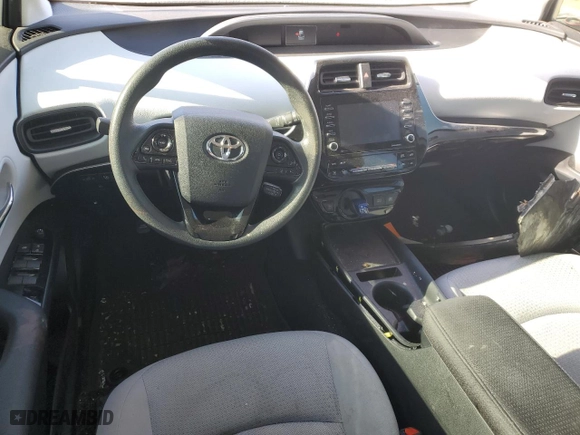2022 Toyota Prius LE with VIN JTDL9MFU4N3034792, listed as a Copart auction lot 83375114 with 46,520 mi miles and Salvage Title. Bid and sale history available at carsss.com. Image 8.