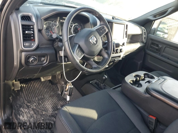 2024 Ram 2500 Tradesman with VIN 3C6UR5CL4RG330539, listed as a Copart auction lot 88751375 with 23,260 mi miles and Salvage Title. Bid and sale history available at carsss.com. Image 8.