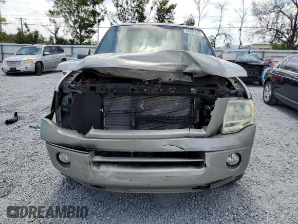2008 Ford Expedition Max Limited with VIN 1FMFK20518LA77414, listed as a Copart auction lot 54095065 with 237,581 mi miles and Salvage title. Bid and sale history available at DreamBid. Image 5.