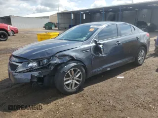 2011 Kia Optima LX z VIN KNAGM4A78B5161107, wystawiony jako Copart lot #59513665 z przebiegiem 199 210 mil mil oraz Szkoda całkowita • Salvage title. Historia ofert i sprzedaży dostępna na DreamBid. Obrazek 1.