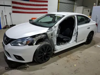 2018 Nissan Sentra SV z VIN 3N1AB7AP1JY337953, wystawiony jako Copart lot #50605925 z przebiegiem 79 252 mil mil oraz Szkoda całkowita • Salvage title. Historia ofert i sprzedaży dostępna na DreamBid. Obrazek 1.