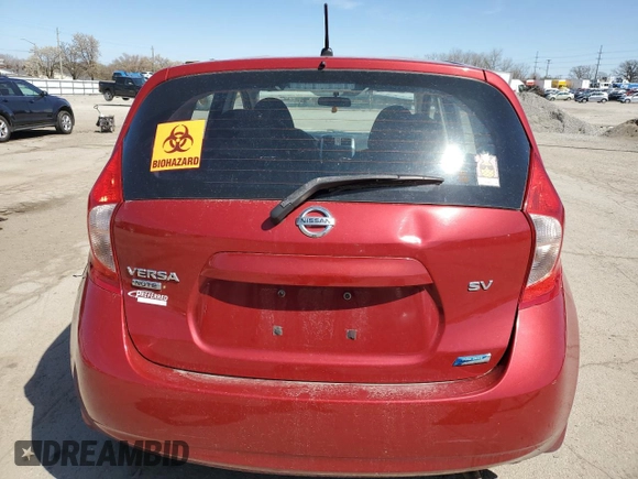 2014 Nissan Note S with VIN 3N1CE2CP5EL415833, listed as a Copart auction lot 53397315 with 145,089 mi miles and Clean Title. Bid and sale history available at DreamBid. Image 6.