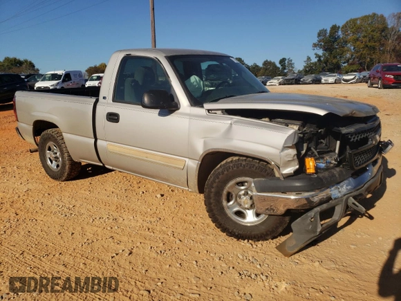 2004 Chevrolet Silverado 1500 LS with VIN 1GCEC14V04Z169624, listed as a Copart auction lot 77803554 with 143,212 mi miles and Salvage Title. Bid and sale history available at carsss.com. Image 4.