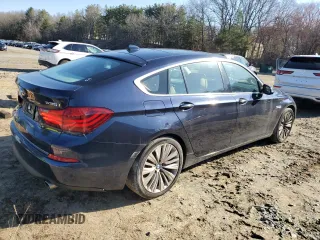 2017 BMW 5 Series GT 535i xDrive with VIN WBA5M4C54HD186930, listed as a Copart auction lot 51433705 with 91,907 mi miles and Clean Title. Bid and sale history available at carsss.com. Image 3.