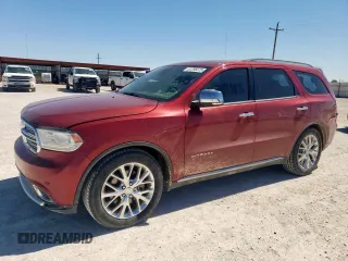 2015 Dodge Durango Citadel с VIN 1C4SDHET0FC891865, выставлен на аукционе Copart как лот 57256515 с пробегом 169 023 миль миль и Списание • Salvage title. История ставок и продаж доступна на DreamBid. Изображение 1.