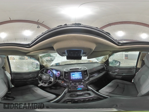 2019 Ram 1500 Big Horn/Lone Star with VIN 1C6SRFFT3KN882572, listed as a Copart auction lot 52232445 with 49,830 mi miles and Salvage Title. Bid and sale history available at carsss.com. Image 13.