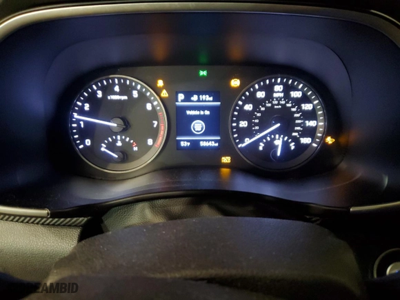 2019 Hyundai Tucson Value with VIN KM8J33A4XKU990256, listed as a Copart auction lot 89296905 with 58,643 mi miles and Salvage Title. Bid and sale history available at carsss.com. Image 9.