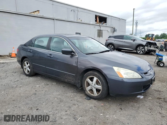 2005 Honda Accord EX z VIN 1HGCM56785A190684, wystawiony jako Copart lot #57291925 z przebiegiem 147 091 mil mil oraz Tytuł czysty. Historia ofert i sprzedaży dostępna na DreamBid. Obrazek 4.
