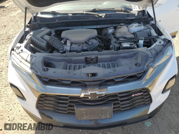 2019 Chevrolet Blazer RS z VIN 3GNKBJRS4KS566498, wystawiony jako Copart lot #55975745 z przebiegiem 62 290 mil mil oraz Szkoda całkowita • Salvage title. Historia ofert i sprzedaży dostępna na DreamBid. Obrazek 11.